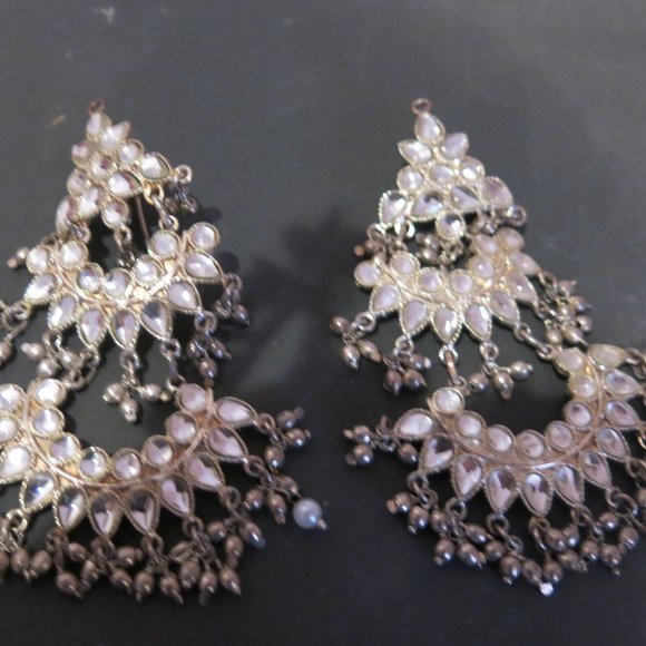 2 set of Earrings Kundan - Picture 5 of 7